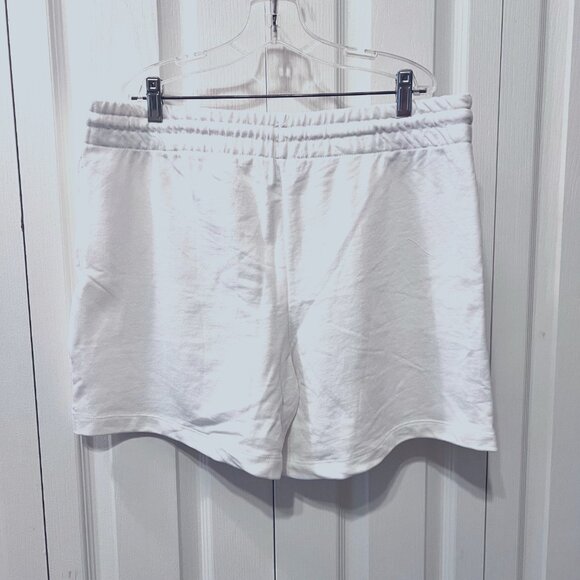 Danskin Tie Dye & White Soft Active Drawstring Shorts-Pockets-Slit Sides-Sz. LG - Picture 9 of 11